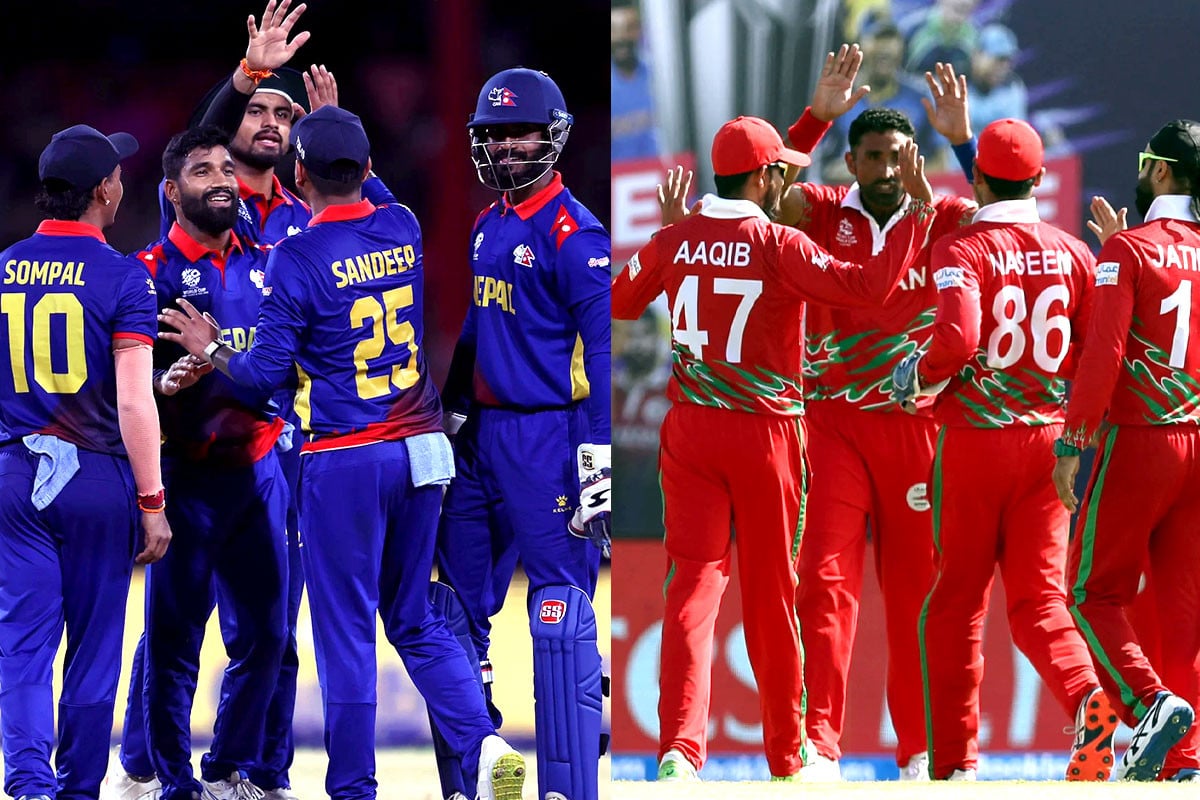 টি-টোয়েন্টি বিশ্বকাপে নেপাল ও ওমান