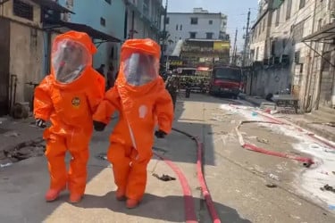 মিরপুরে রাসায়নিকের গোডাউন থেকে বিষাক্ত গ্যাস বের হচ্ছে : ফায়ার সার্ভিস