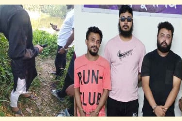অস্ত্র প্রশিক্ষণের ভিডিও ভাইরাল, গ্রেফতার ৩