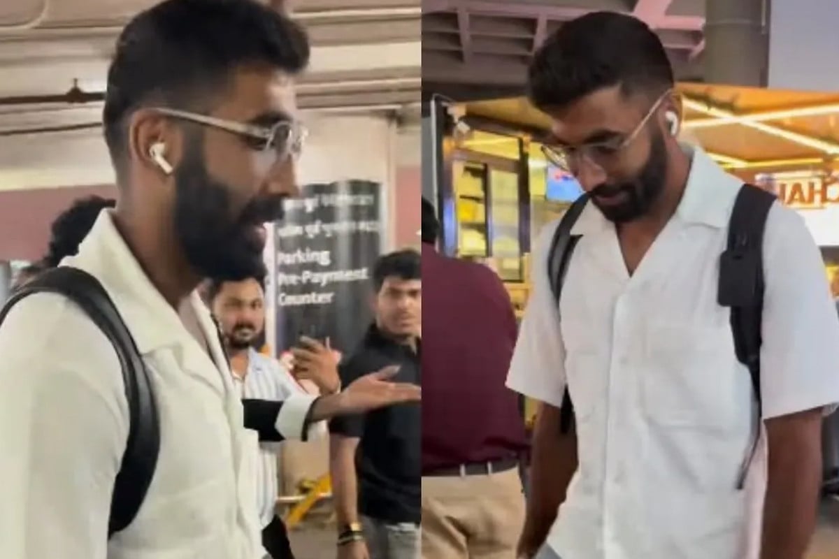 চিত্র সাংবাদিকদের ভিড়ে মেজাজ হারালেন বুমরাহ