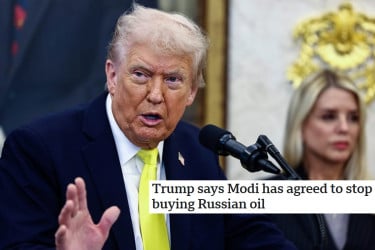 রাশিয়া থেকে তেল কেনা বন্ধে রাজি হয়েছেন মোদি : ট্রাম্প