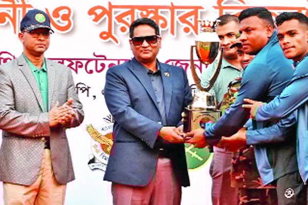 আন্তবাহিনী অ্যাথলেটিকস প্রতিযোগিতা সমাপ্ত