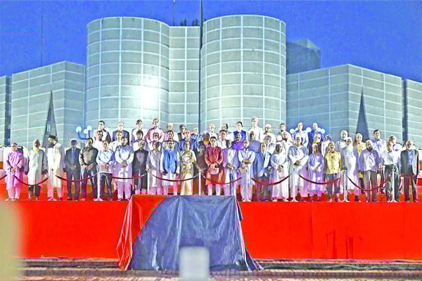 ঐতিহাসিক জুলাই সনদ স্বাক্ষর