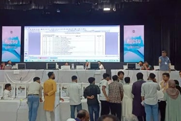 রাকসু নির্বাচনে জয়ের পথে শিবির