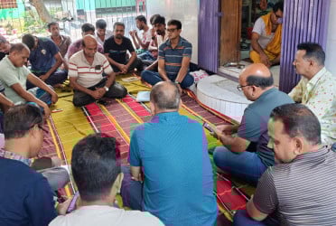 কলাপাড়ায় রাসমেলা উদযাপনে সভা