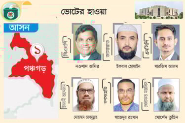 বিএনপির নওশাদ, জামায়াতের ইকবাল, এনসিপির সারজিস