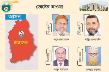 প্রচারে বিএনপি জামায়াত এনসিপি ইসলামি দল