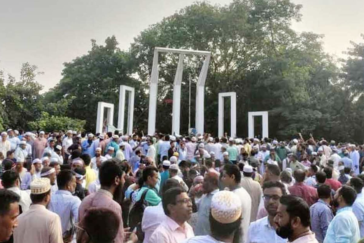 নতুন কর্মসূচির ঘোষণা দিলেন আন্দোলনরত শিক্ষকরা