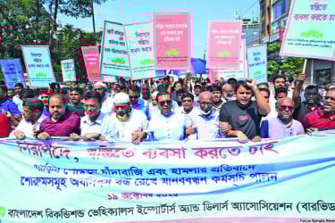 প্রতিবাদ কর্মসূচি
