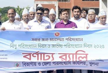 খুলনায় পরিসংখ্যান দিবস পালিত