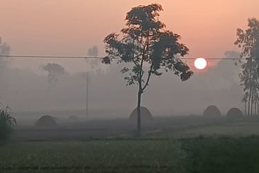 নীলফামারীতে শীতের আগমনী বার্তা
