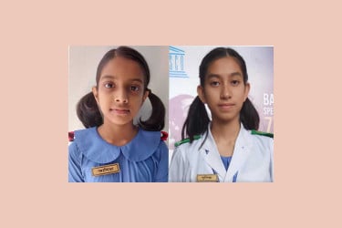 ওয়ার্ল্ড হ্যান্ডরাইটিং প্রতিযোগিতায় বিজয়ী রংপুরের দুই শিক্ষার্থী