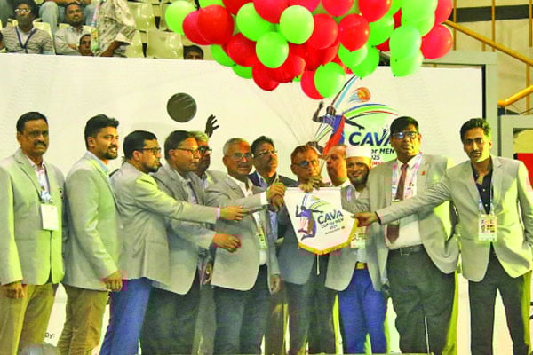 জমকালো আয়োজনে শুরু কাভা কাপ ভলিবল
