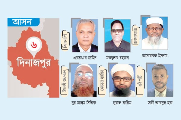মাঠে বিএনপি জামায়াত ইসলামি দলের প্রার্থীরা