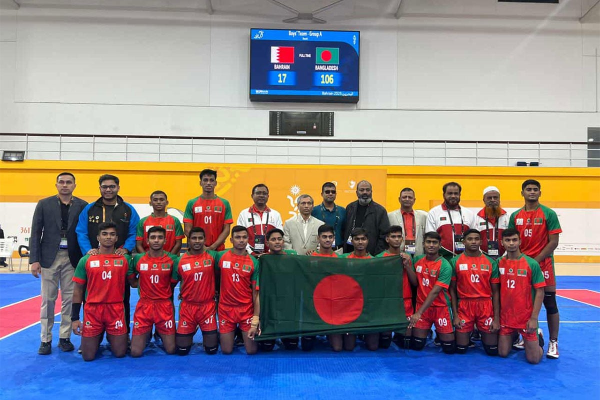 এশিয়ান যুব গেমসে এবার ইতিহাস গড়লো বালক কাবাডি দল