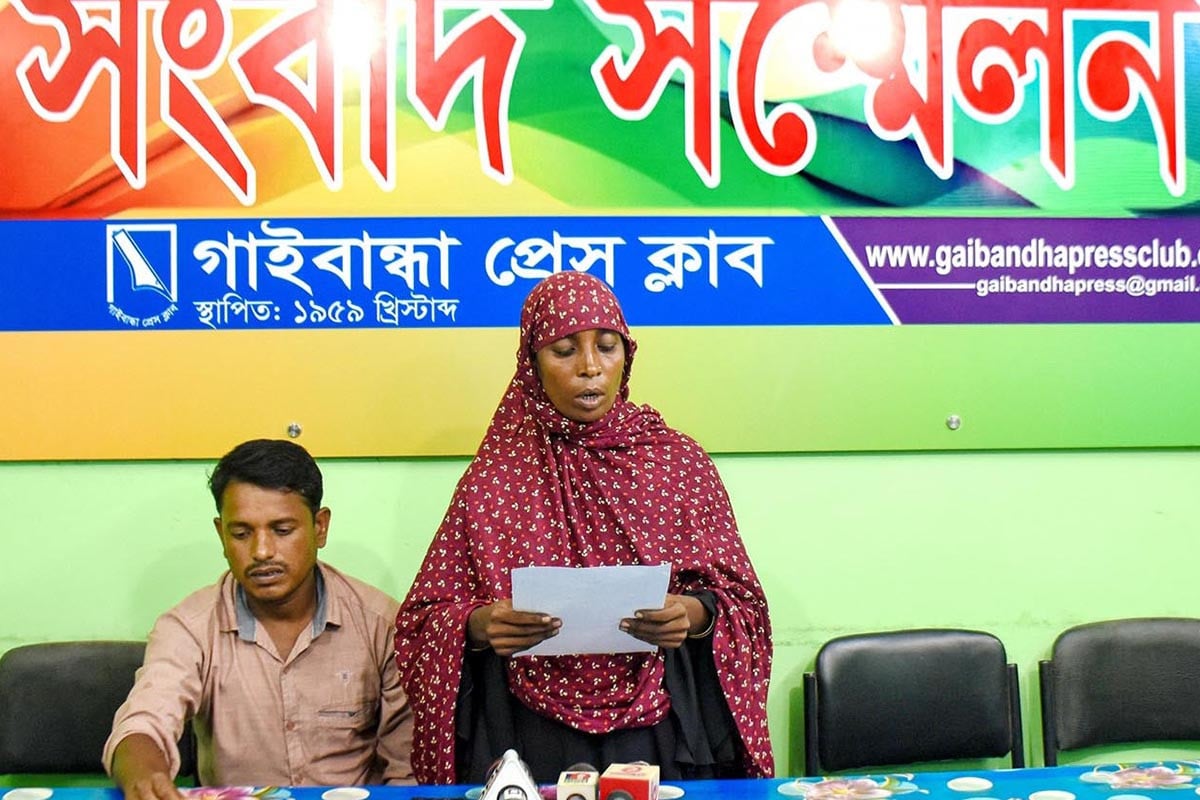 গাইবান্ধায় স্কুলছাত্রীকে অপহরণের অভিযোগ, উদ্ধার হয়নি ১২ দিনেও