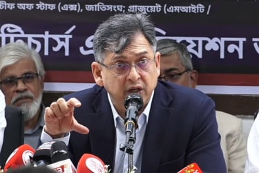 দলীয় স্বার্থের ঊর্ধ্বে চিন্তা করে জাতীয় স্বার্থ রক্ষা করতে হবে : সালাহউদ্দিন