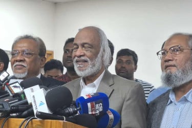 সুষ্ঠু নির্বাচনের উদাহরণ সৃষ্টি করতে হবে নির্বাচন কমিশনকে: মঈন খান