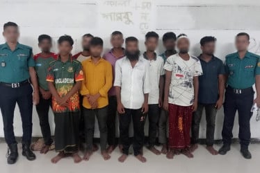 মোহাম্মদপুরে বিভিন্ন অপরাধে গ্রেফতার ১৩