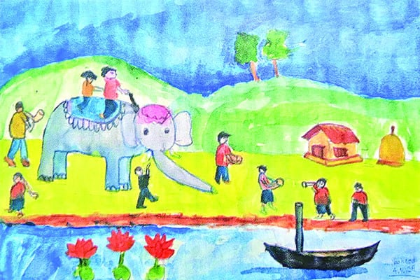 আঁকি বুকি