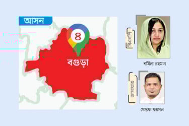 বিএনপির প্রার্থী কোকোর সহধর্মিণী শর্মিলা, জামায়াতের ড. মোস্তফা