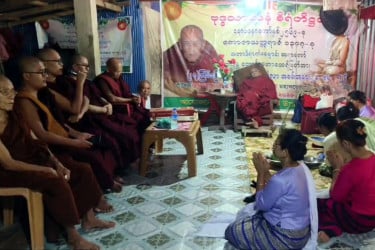 কলাপাড়ায় কঠিন চীবর দান উৎসবে দেশের শান্তি কামনা