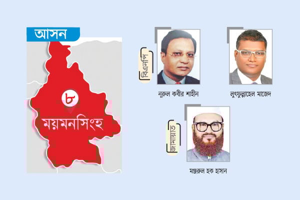 হাফ ডজন প্রার্থীর সরব প্রচার