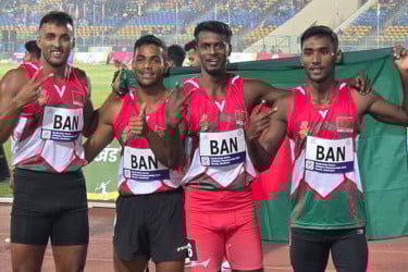 সাফ অ্যাথলেটিকসে প্রথম পদক বাংলাদেশের