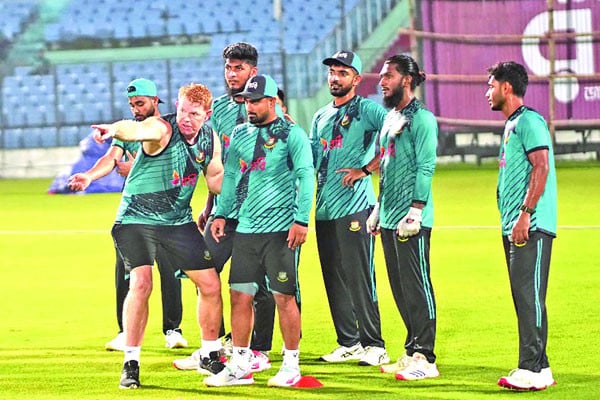 অনুশীলনে টাইগাররা