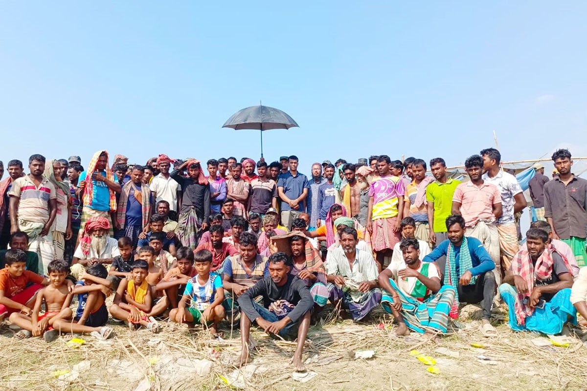 জাটকা না ধরার প্রতিশ্রুতি জেলেদের