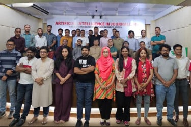 সাংবাদিকতায় এআইয়ের ব্যবহার নিয়ে টিএমজিবি ও গিগাবাইটের কমর্শালা