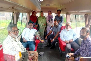 শাবিপ্রবি ছাত্রদলের উদ্যোগে স্বেচ্ছায় রক্তদান কর্মসূচি