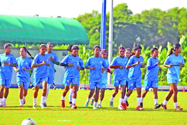 থাইল্যান্ডের বিপক্ষে প্রীতি ম্যাচ