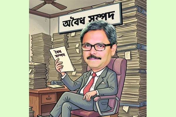 বেশির ভাগ অবৈধ সম্পদ হিসাবের বাইরে