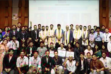 বিইউএফটিতে পাবলিক স্পিকিং প্রতিযোগিতার ফাইনাল অনুষ্ঠিত
