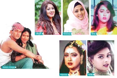 সালমান শাহর ১২ নায়িকা