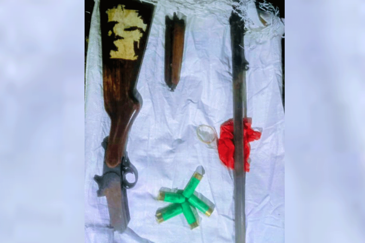 রংপুরে গুলিসহ একনলা বন্দুক উদ্ধার