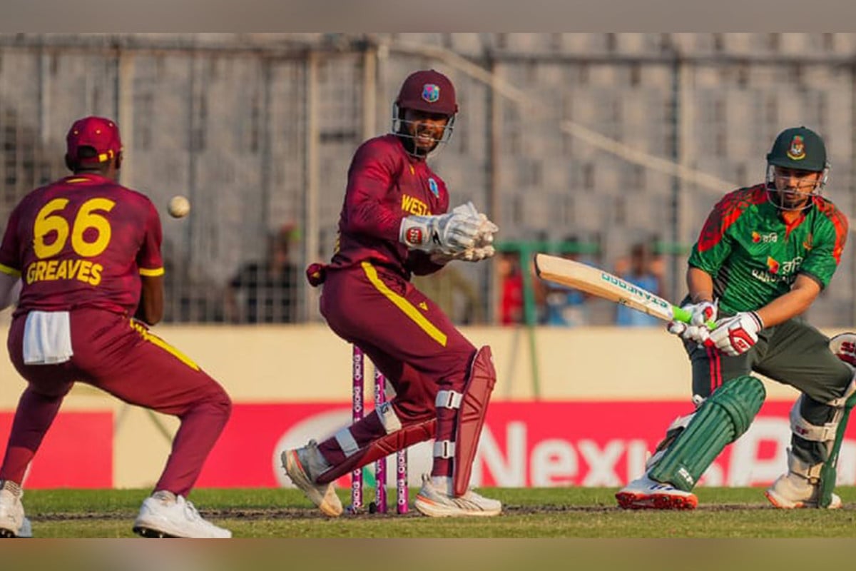 এক ম্যাচ হাতে রেখেই সিরিজ জয় ওয়েস্ট ইন্ডিজের