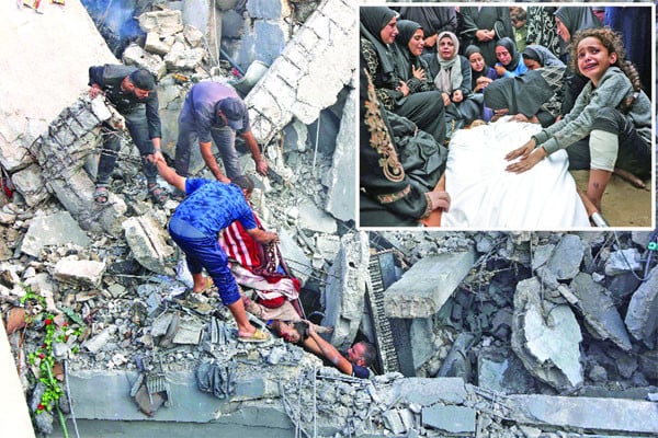 যুদ্ধবিরতি ভেঙে গাজায় ফের তাণ্ডব