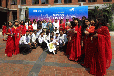 ইস্ট ওয়েস্ট ইউনিভার্সিটিতে ‘গ্লোবাল মিডিয়া এন্ড ইনফরমেশন লিটারেসি’ সপ্তাহ উদযাপন