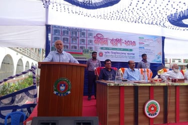 কেবি কলেজের শিক্ষার্থীদের মানসিকতা মুগ্ধ করেছে : বাকৃবি ভিসি