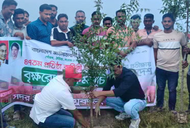 সিরাজগঞ্জে বৃক্ষরোপণ কর্মসূচি