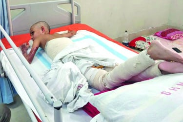 এভাবে আর কত দিন শুয়ে থাকব, মা!