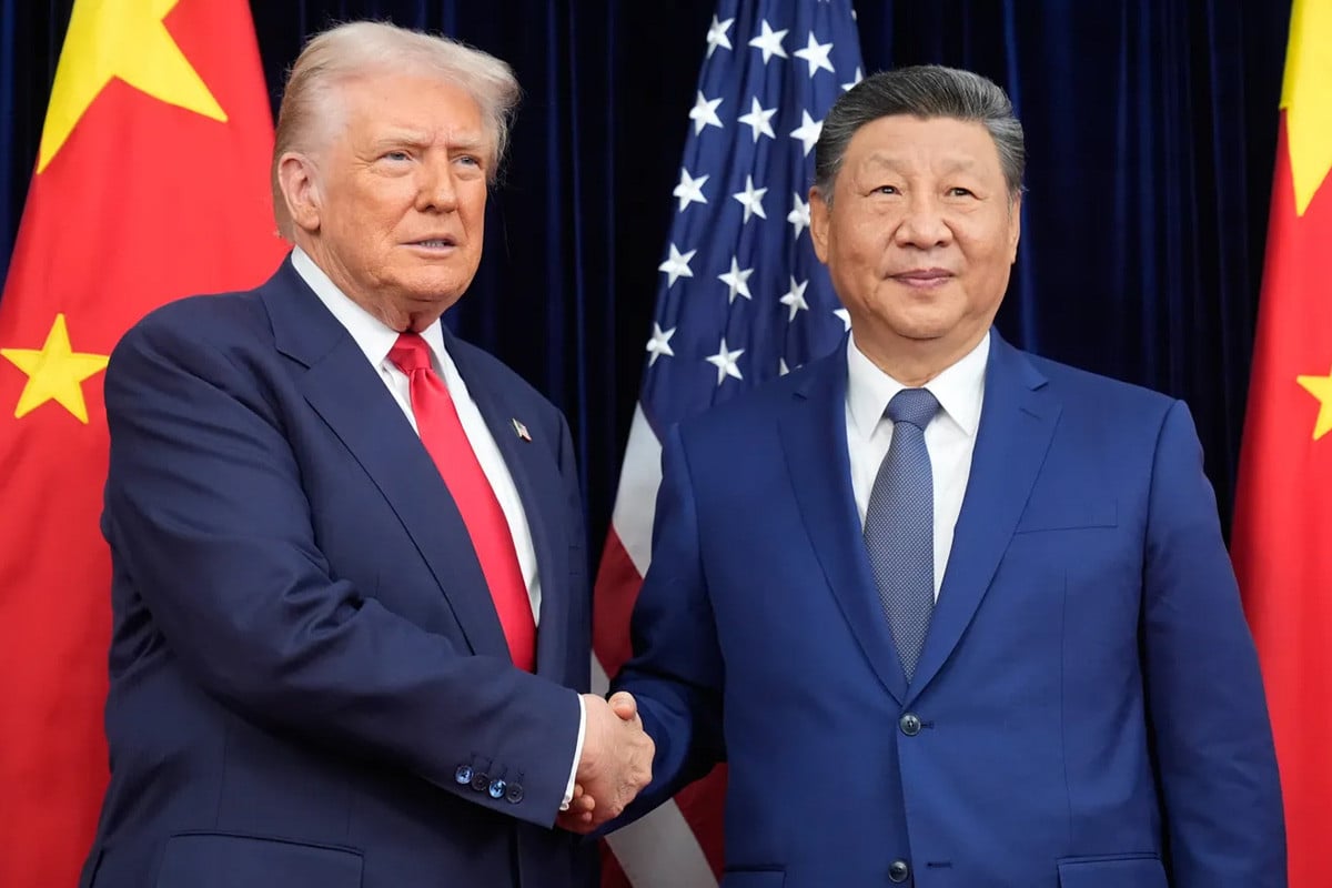 দক্ষিণ কোরিয়ায় ট্রাম্প-জিনপিং বৈঠক শুরু