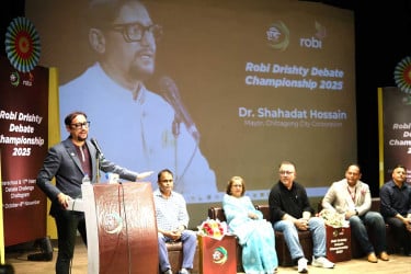 চট্টগ্রামের বিতার্কিকরা সবসময় এগিয়ে থাকবে: ডা. শাহাদাত