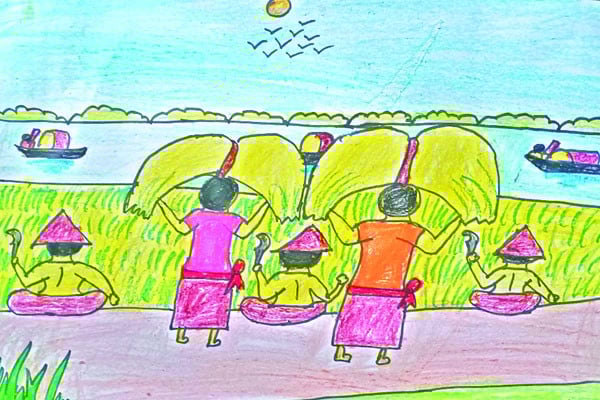 আঁকি বুকি