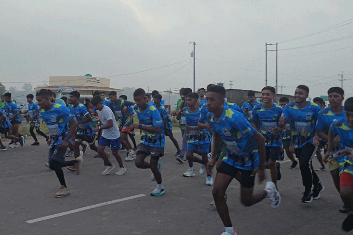 কিশোরগঞ্জে ‘হাওর ম্যারাথন’ অনুষ্ঠিত