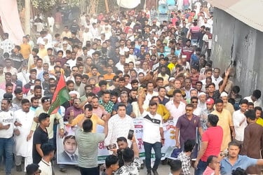 বাঞ্ছারামপুরে যুবদলের প্রতিষ্ঠাবার্ষিকীতে আনন্দ র্যালি ও সমাবেশ