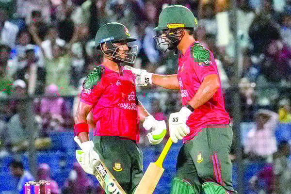 তানজিদের ৮৯ রান শেফার্ডের হ্যাটট্রিক