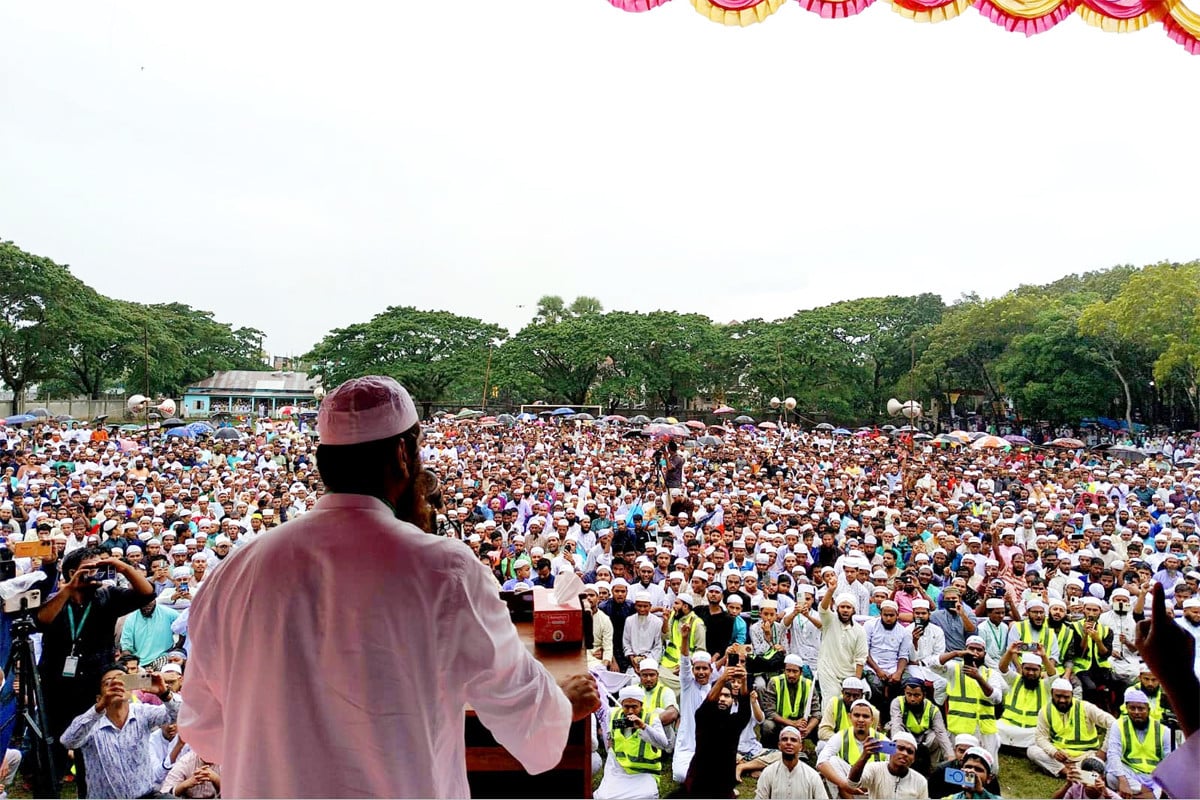 ৭২-এর সংবিধান বাতিল করতে হবে : মামুনুল হক